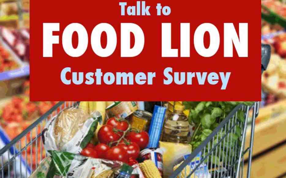 TalktoFoodLion.com - Get $500 - Food Lion Survey